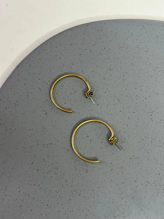 Golden Halo Hoops