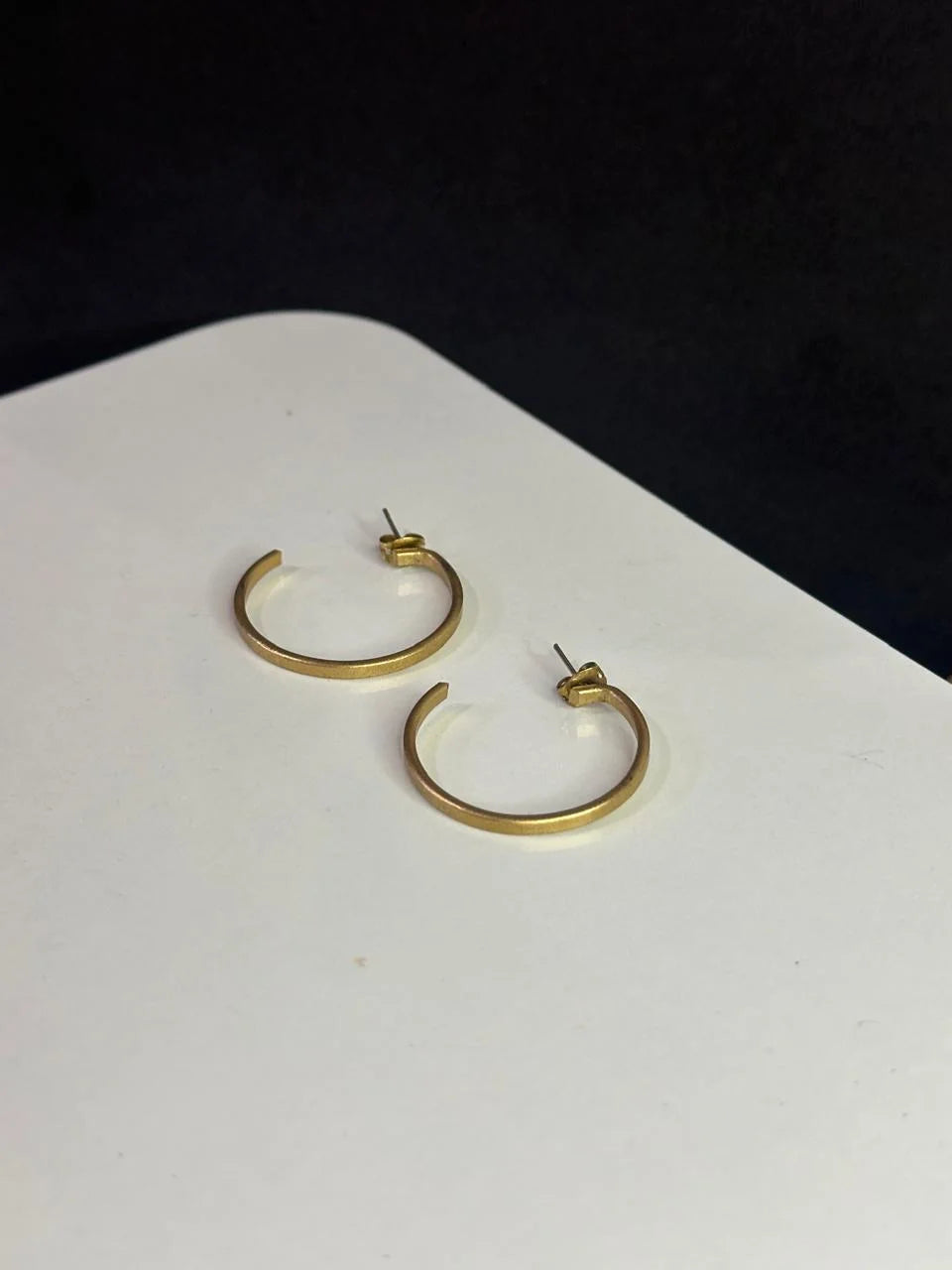 Golden Halo Hoops